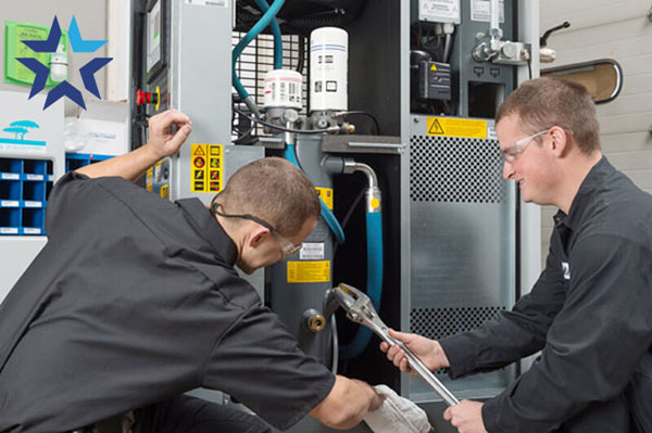 Cần thường xuyên bảo dưỡng máy nén trục khí