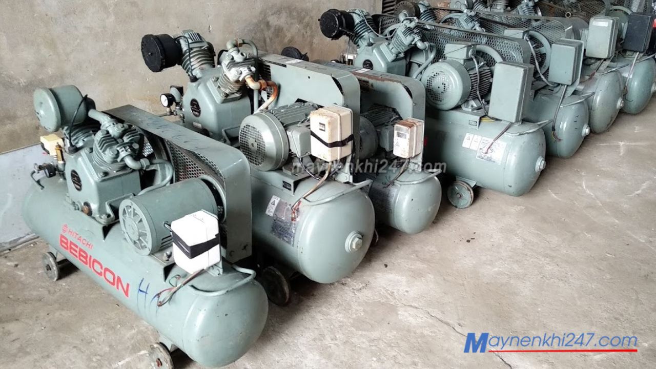 Máy nén khí Hitachi chất lượng cao, tiết kiệm điện năng