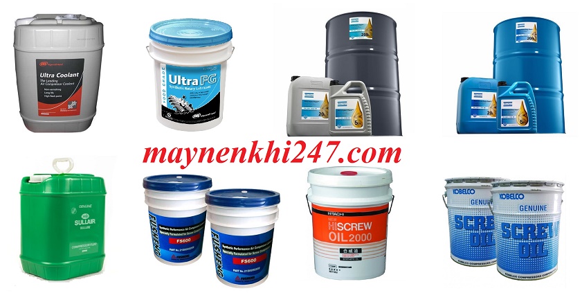 Maynenkhi247.com cung cấp đa dạng sản phẩm dầu máy nén khí chất lượng