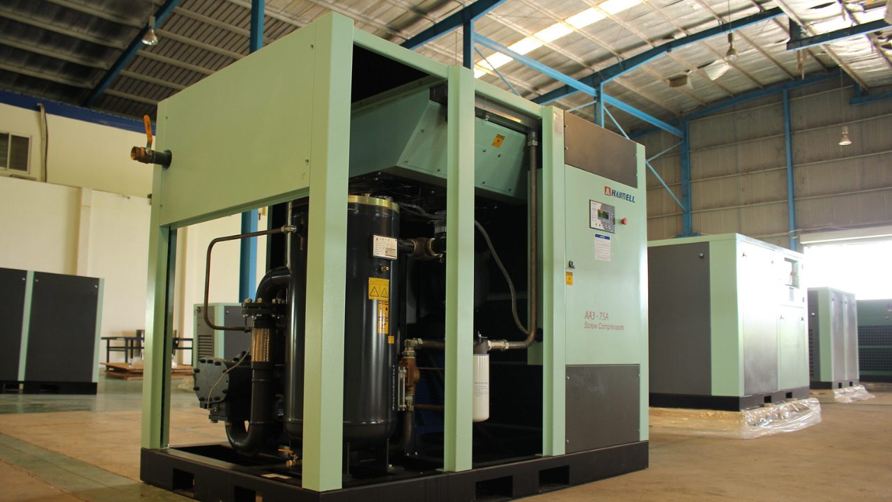 Máy nén khí biến tần Hanbell