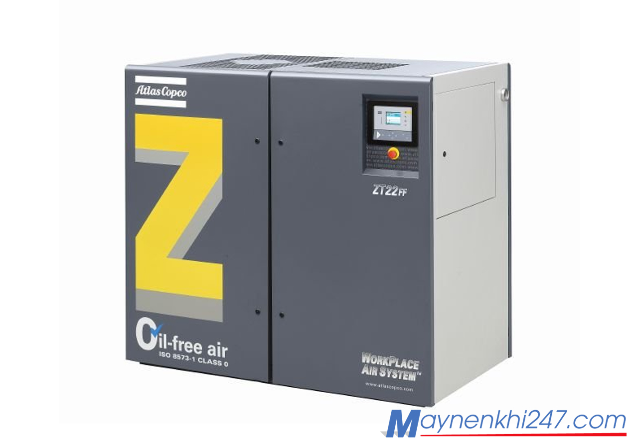 máy nén khí trục vít atlas copco