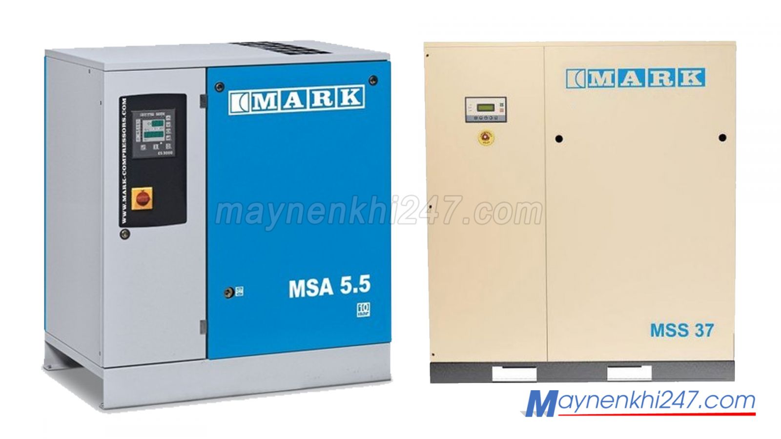 máy nén khí trục vít Mark