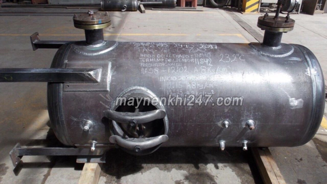 Đánh giá tổng thể của bình để phát hiện các dấu hiệu bất thường