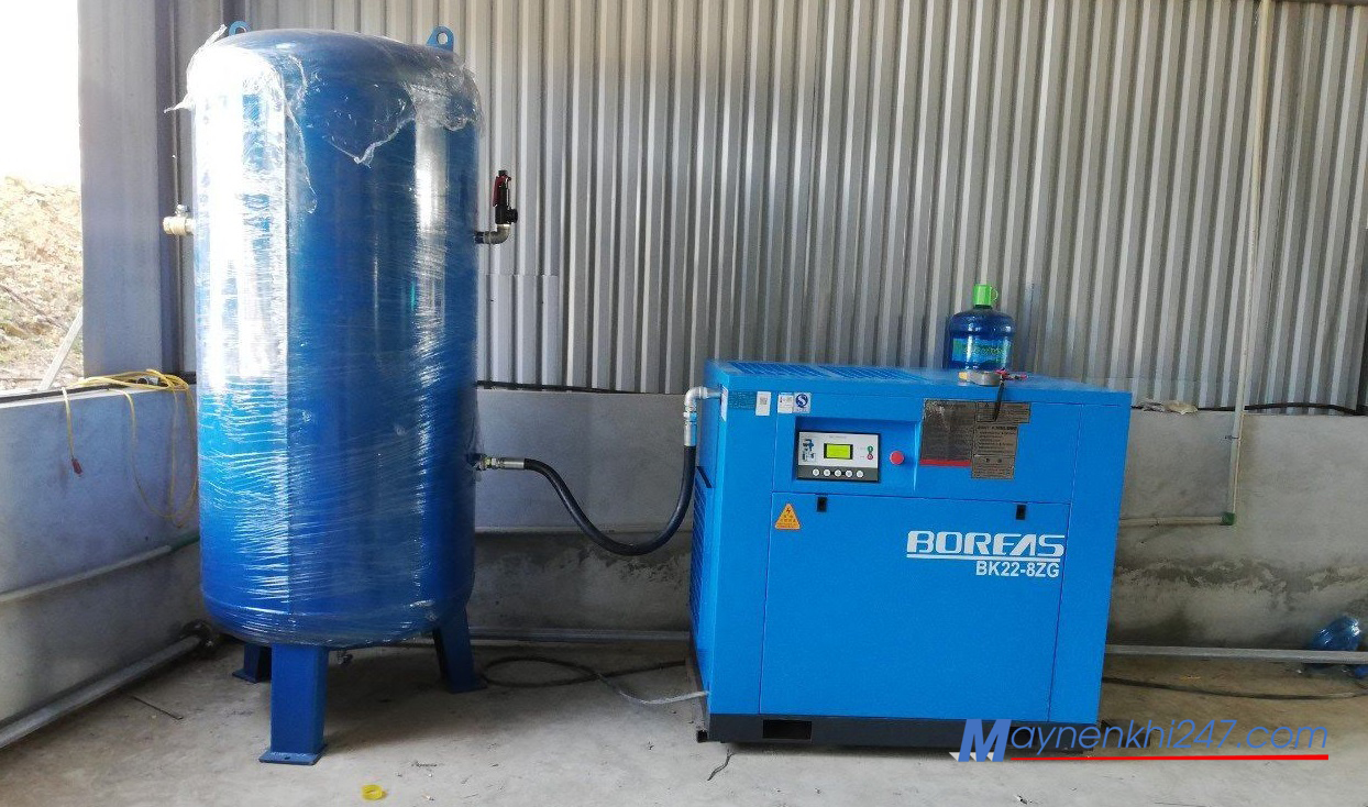 máy nén khí trục vít kaishan