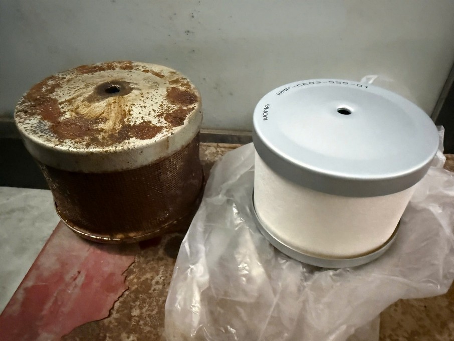 Bảo dưỡng M&aacute;y n&eacute;n kh&iacute; Kobelco 7.5kW cho kh&aacute;ch h&agrave;ng ng&agrave;nh Sửa chữa &ocirc; t&ocirc; tại Bắc Ninh