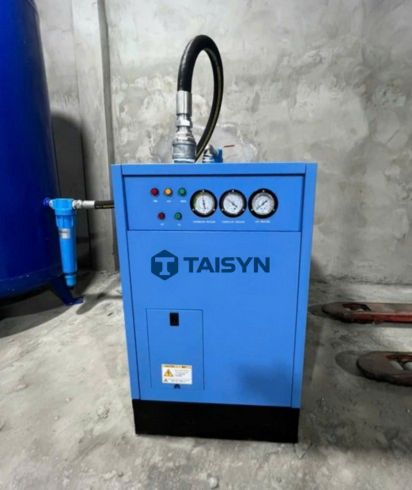 Lắp đặt bộ M&aacute;y n&eacute;n kh&iacute; Taisyn 37kW cho kh&aacute;ch h&agrave;ng ng&agrave;nh Bao b&igrave; tại Bắc Ninh