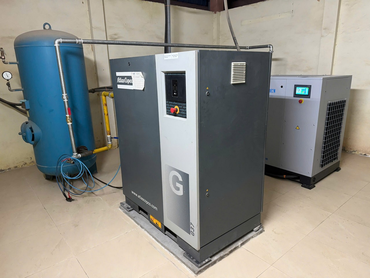 Lắp đặt M&aacute;y n&eacute;n kh&iacute; Mark 37kW cho nh&agrave; kh&aacute;ch h&agrave;ng ng&agrave;nh Điện tử tại Ph&uacute; Thọ