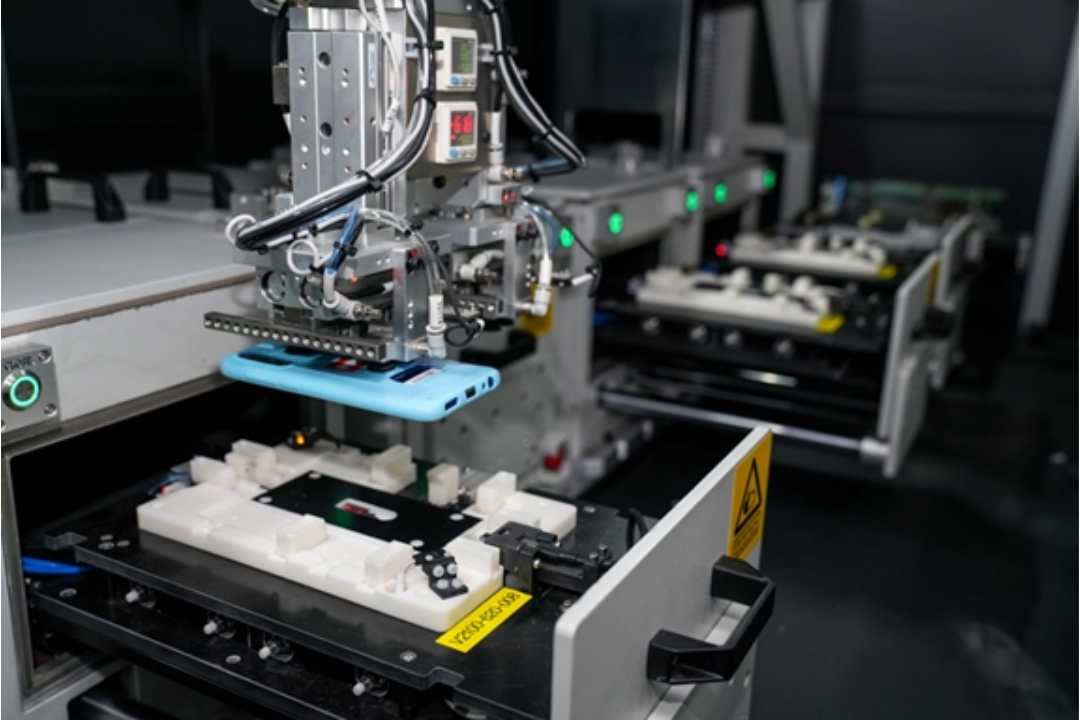 máy nén khí trong sản xuất đồ điện tử