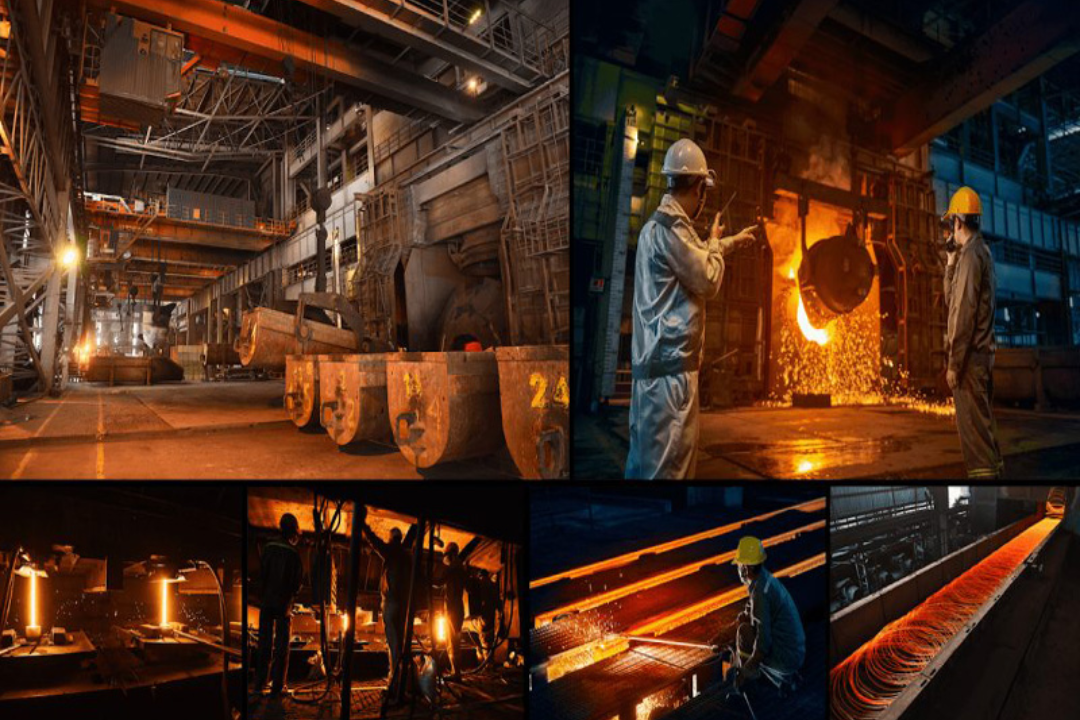 m&aacute;y n&eacute;n kh&iacute; trục v&iacute;t trong ng&agrave;nh luyện kim