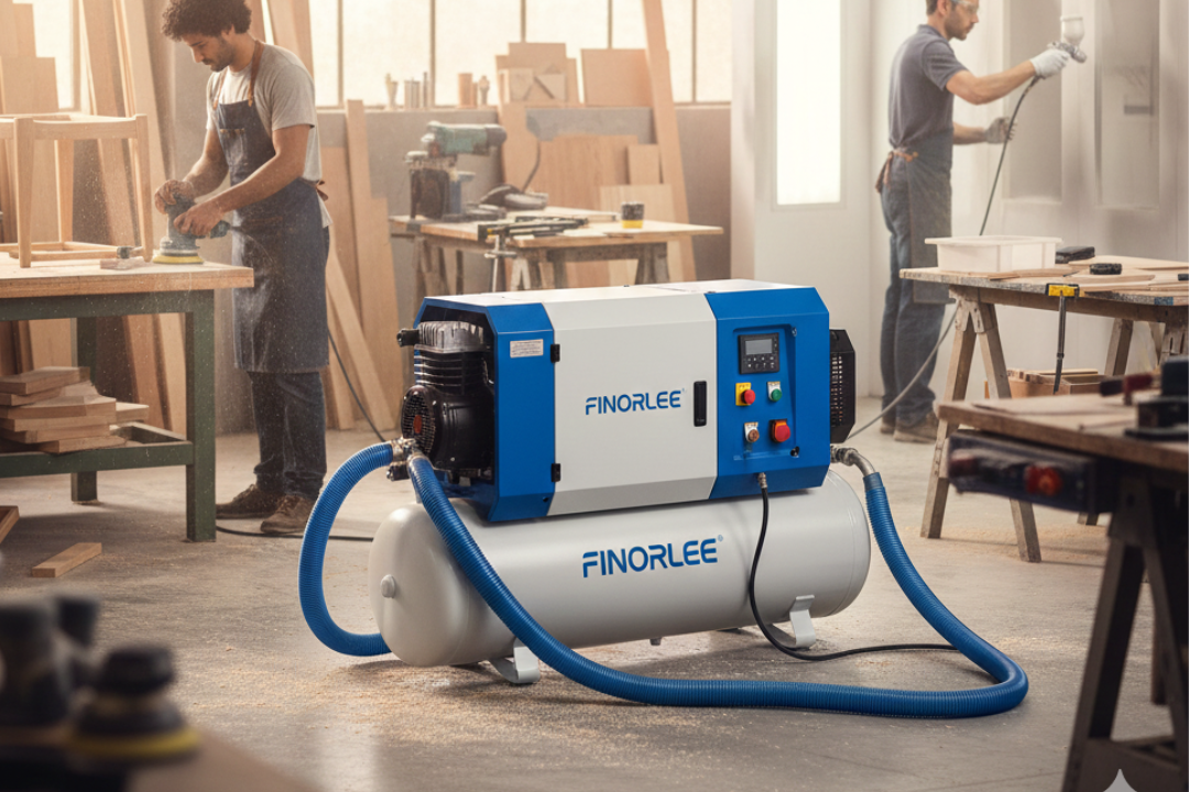 ứng dụng máy nén khí trong ngành nội thất