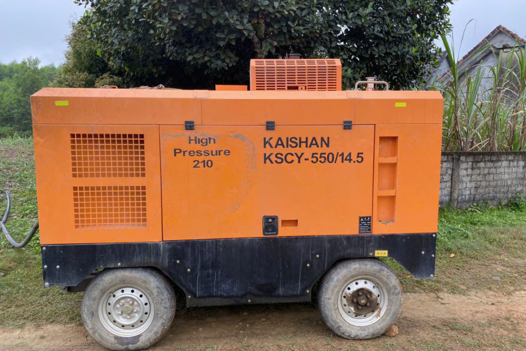 Máy nén khí diesel trong ngành xây dựng