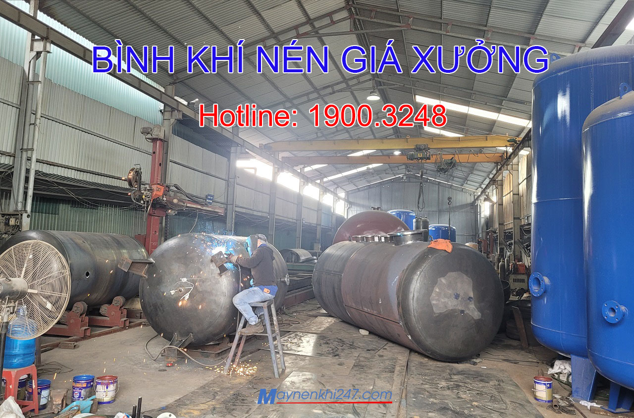 Binh khi nen gia xuong