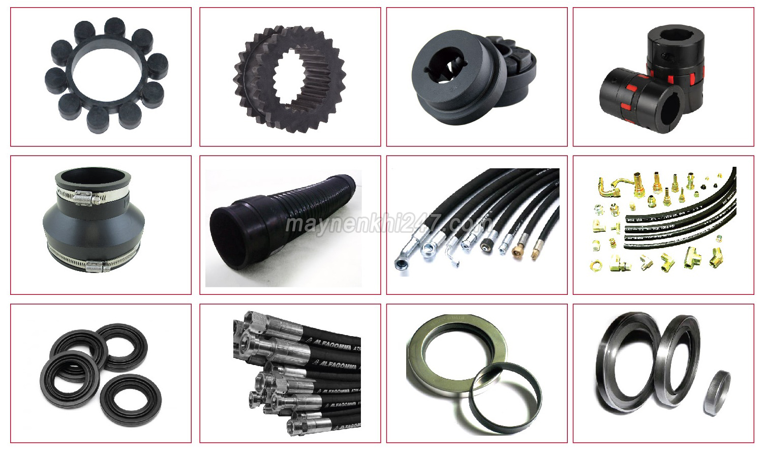 khớp nối máy nén khí trục vít