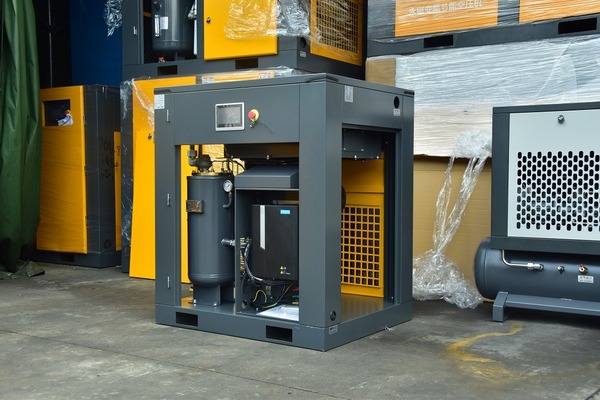 Máy nén khí Hande có cấu tạo chắc chắn, mang tính thẩm mỹ cao