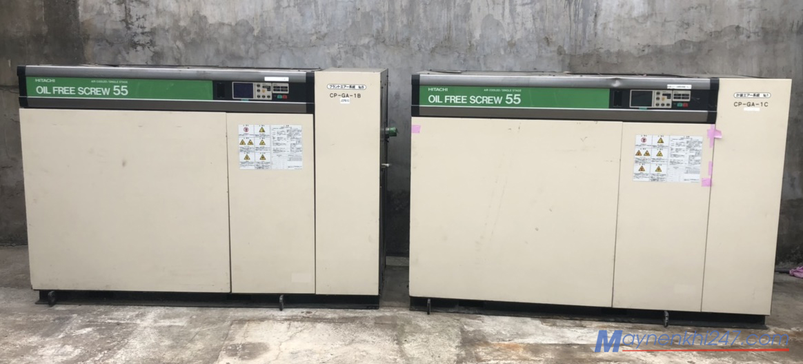 may-nen-khi-khong-dau-hitachi-55kw-75hp
