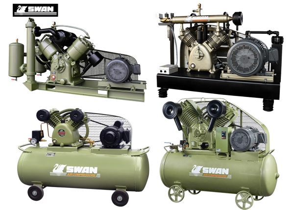 Máy nén khí thương hiệu Swan sở hữu nhiều ưu điểm