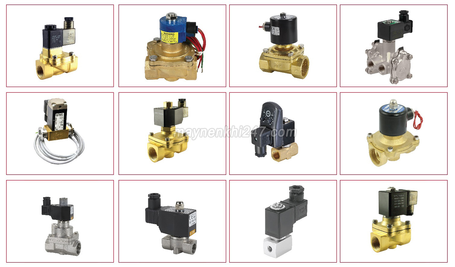 van điện từ van xả nước tự động máy nén khí