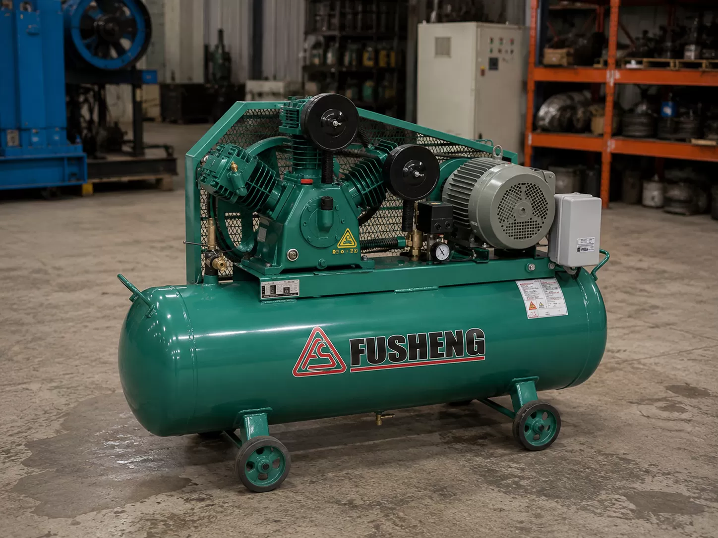 máy nén khí piston 2hp fusheng
