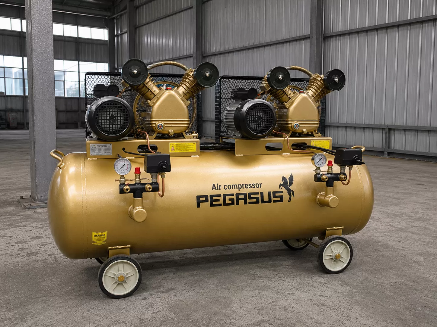 máy nén khí piston 3hp pegasus
