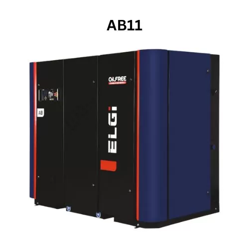 Máy nén khí trục vít không dầu ELgi 11kw (15hp) AB11