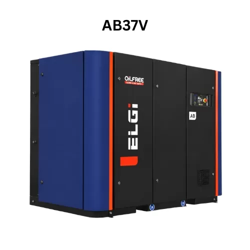 Máy nén khí trục vít không dầu biến tần ELgi 37kw (50hp) AB37V