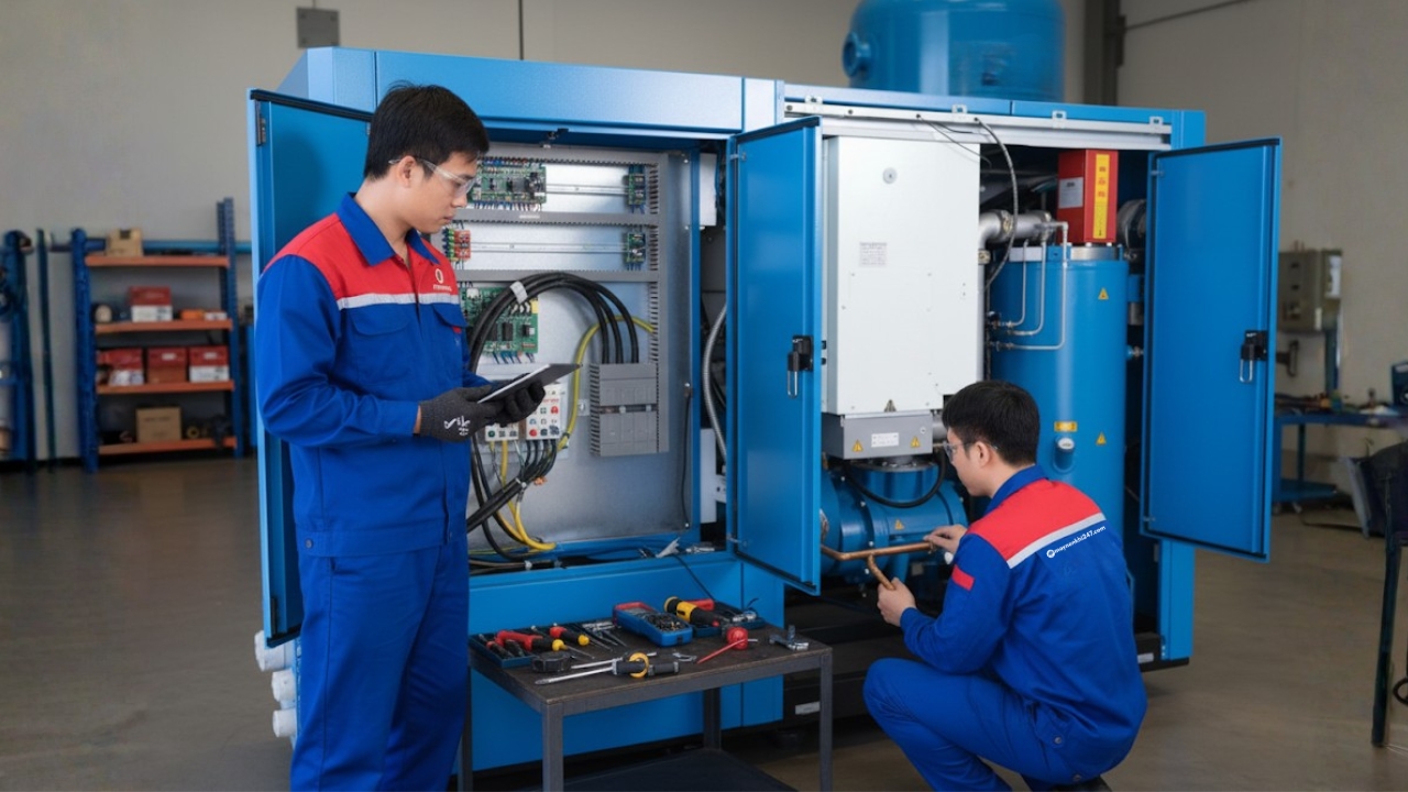 BẢO DƯỠNG MÁY NÉN KHÍ