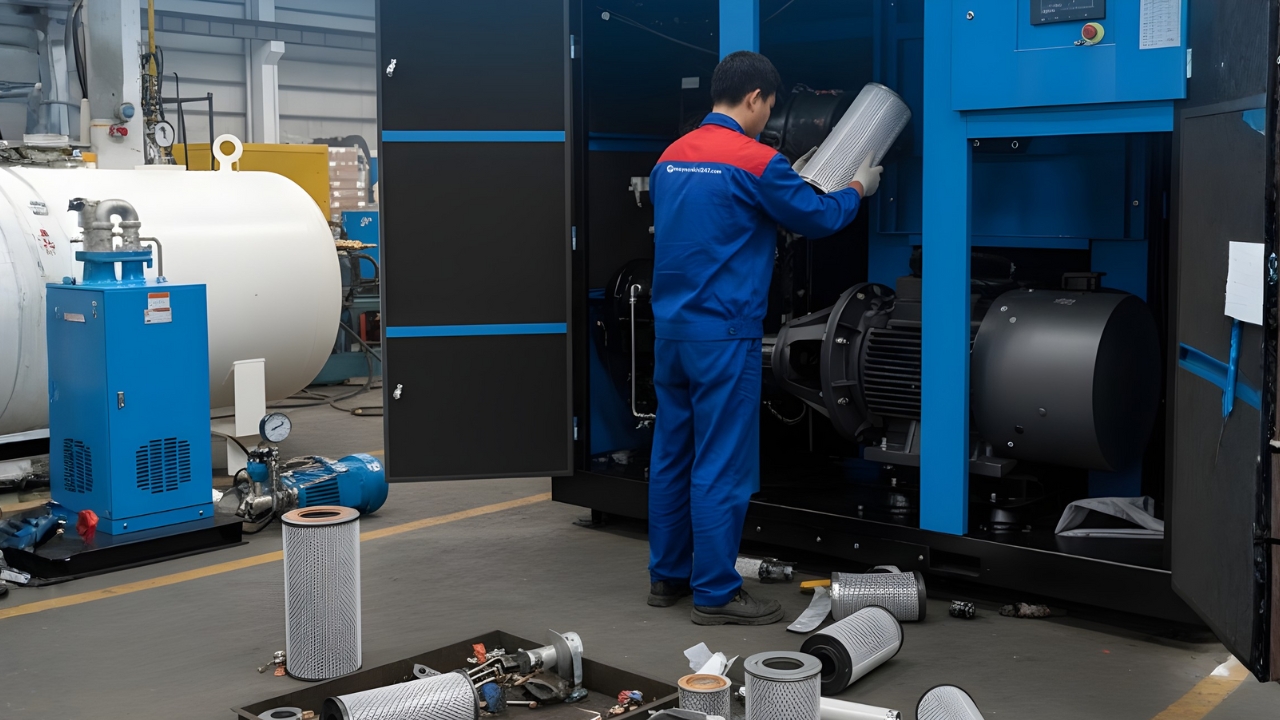 SỬA CHỮA MÁY NÉN KHÍ 