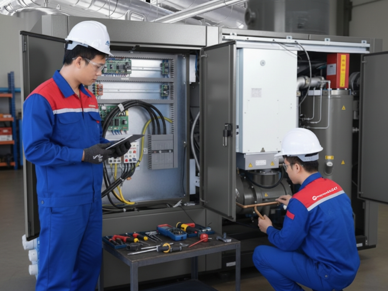 SỬA CHỮA MÁY NÉN KHÍ 