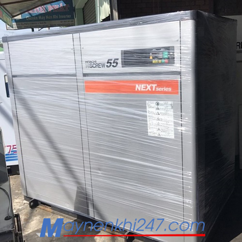 Máy nén khí Hitachi cũ 55kw (75hp)