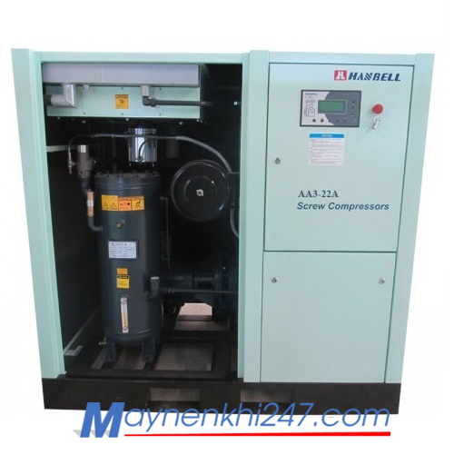 Máy nén khí trục vít Hanbell 22kw AA3-22A