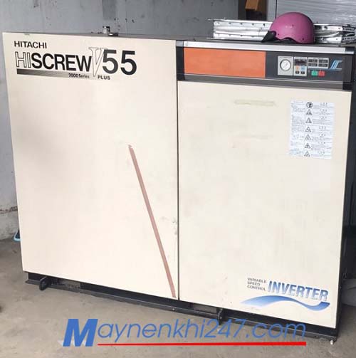 Máy nén khí cũ Nhật bãi 55kw (75hp)