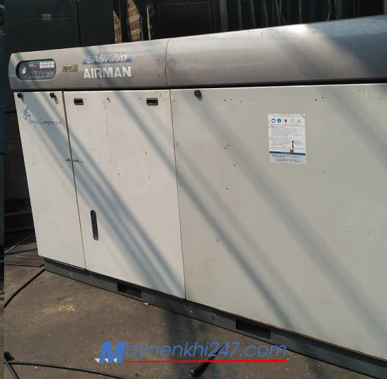 Máy nén khí Airman cũ 75kw-100hp
