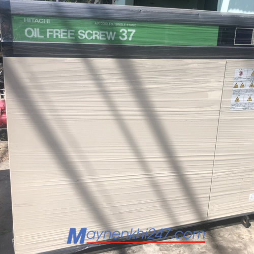 Máy nén khí không dầu Hitachi 37kw - 50hp