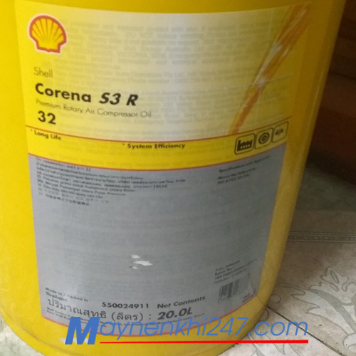 Dầu máy nén khí Shell Corena S3 R32