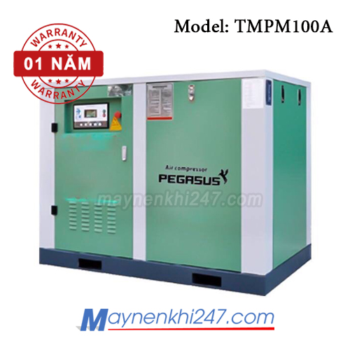 Máy nén khí trục vít Pegalion (Pegasus) 75kw (100hp) TMPM100A