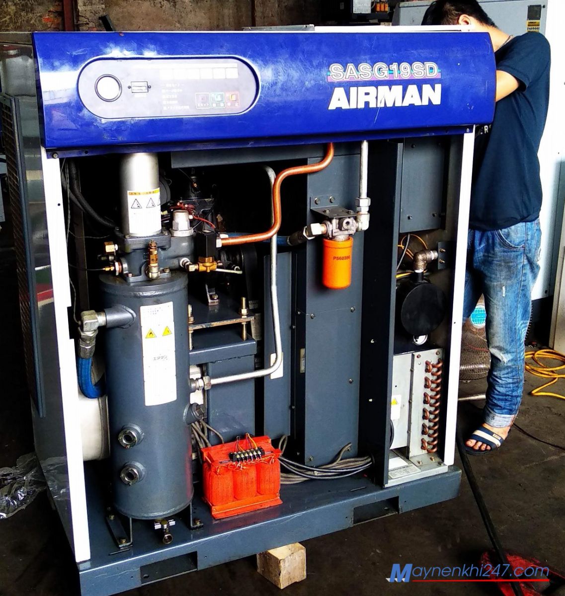 may-nen-khi-airman-18.5kw-25hp-ap-14-bar