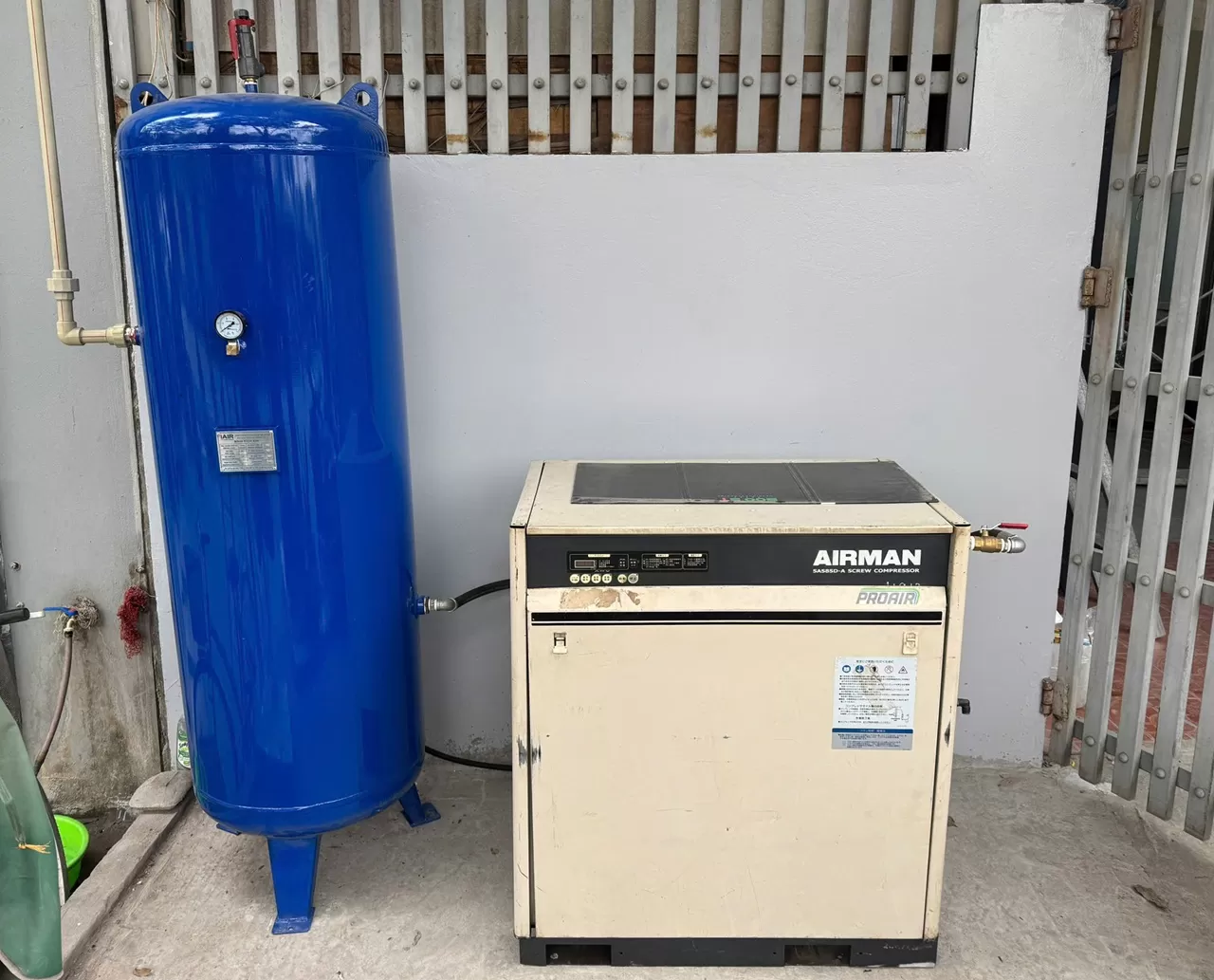 Airman 7.5kw SAS8SD-A, h&agrave;ng cũ