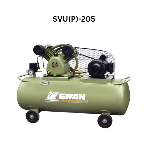 Máy nén khí piston có dầu SWAN 5HP model SVU(P)-205