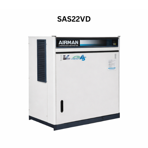 Máy nén khí trục vít biến tần Airman 22KW model SAS22VD