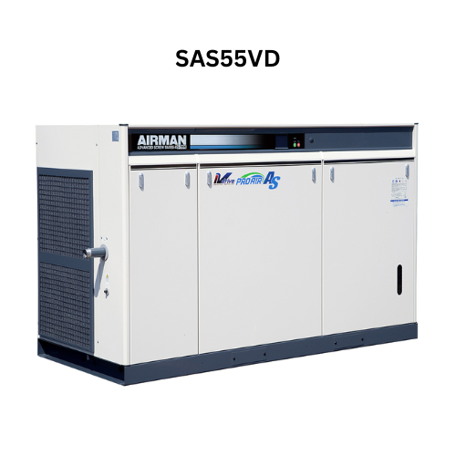Máy nén khí trục vít biến tần Airman 55KW model SAS55VD