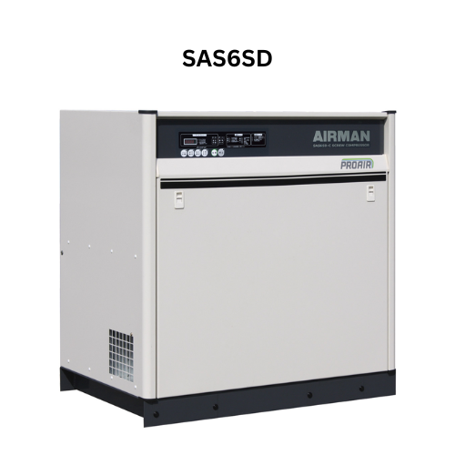 Máy nén khí trục vít 5.5kW Airman model SAS6SD