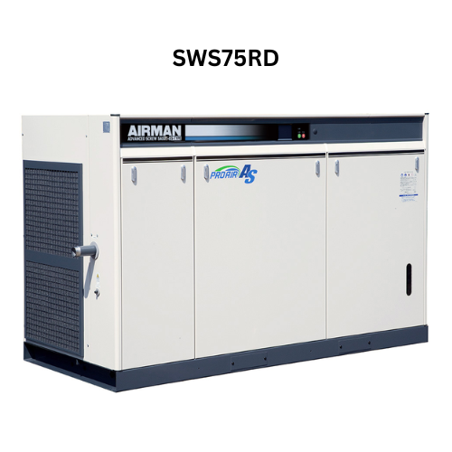 Máy nén khí trục vít 75kW Airman model SWS75RD