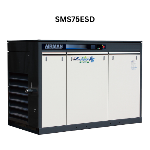Máy nén khí trục vít 75kW Airman model SMS75ESD