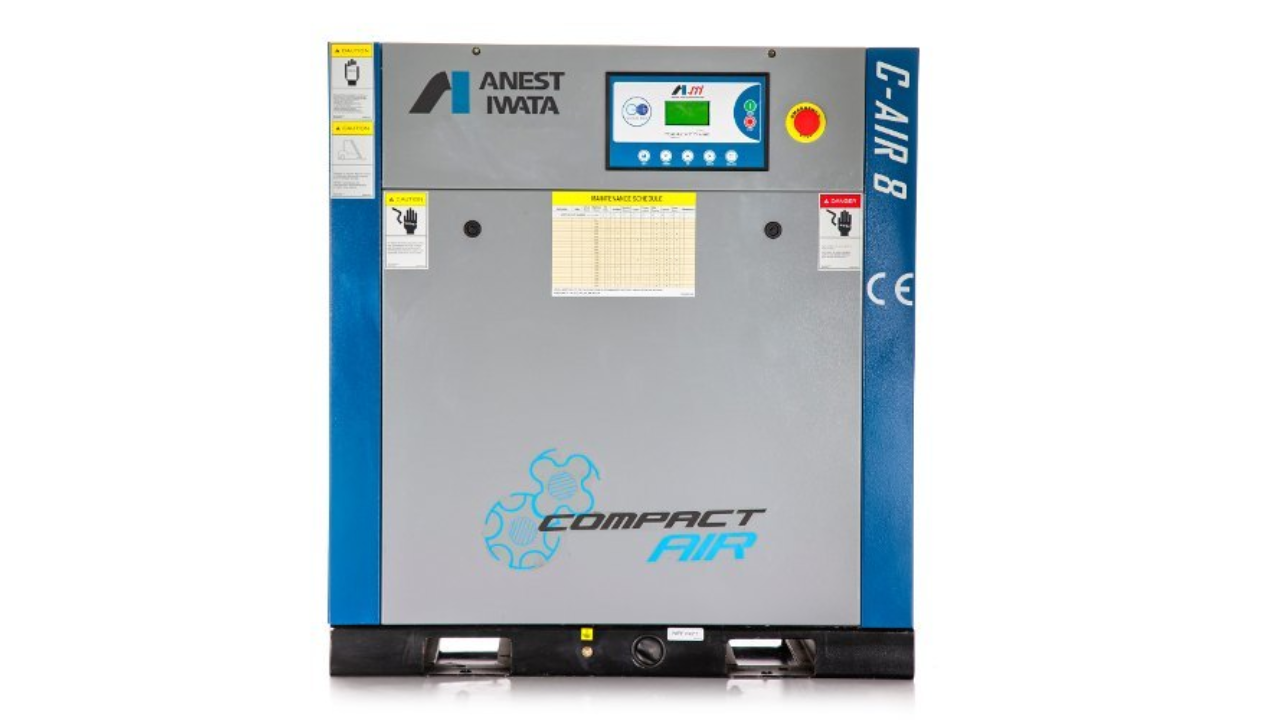 M&aacute;y n&eacute;n kh&iacute; trục v&iacute;t 5.5KW Anest Iwata C-AIR8