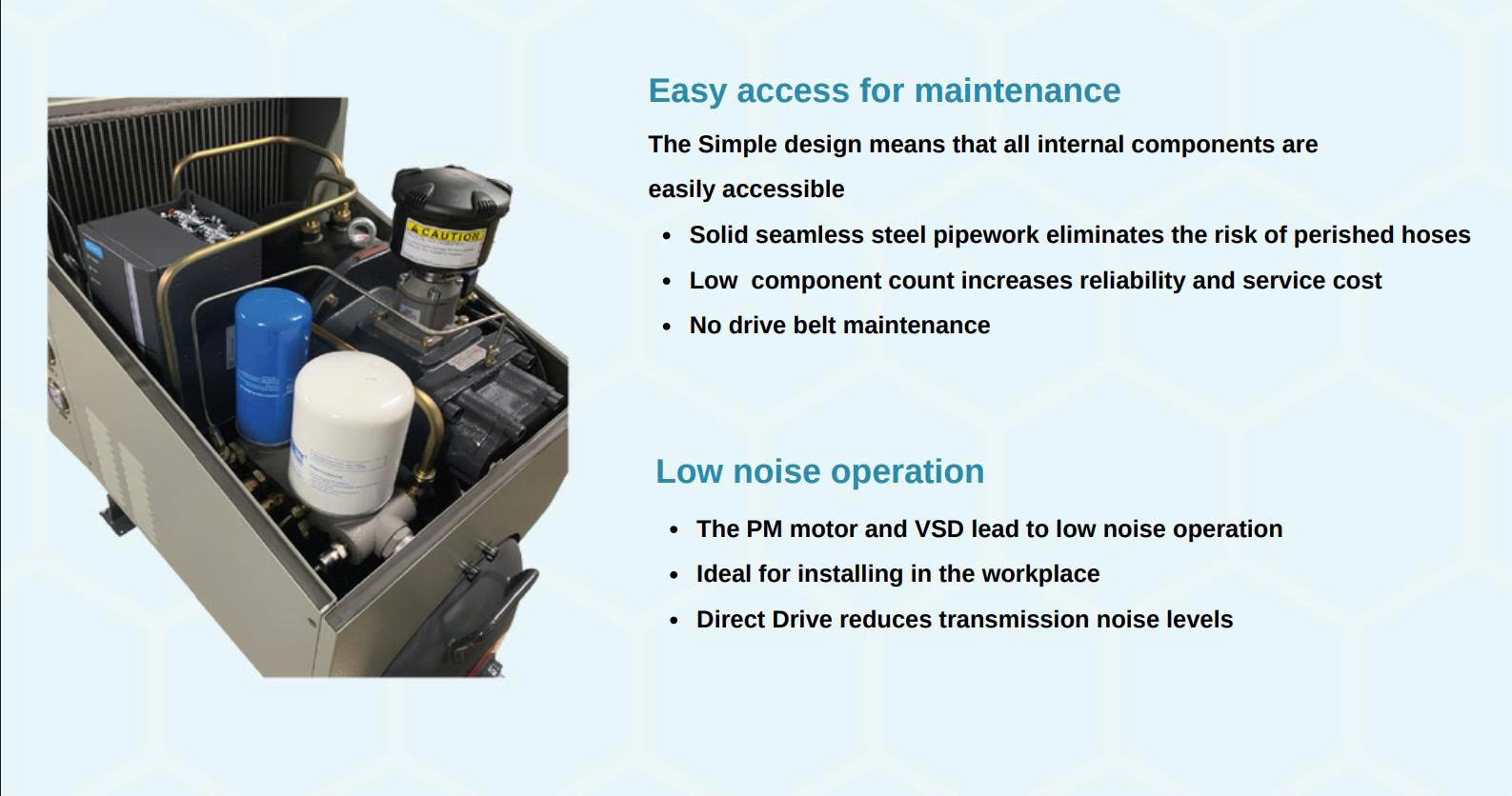 Máy nén khí trục vít biến tần 11KW Anest Iwata LRST-1103-415