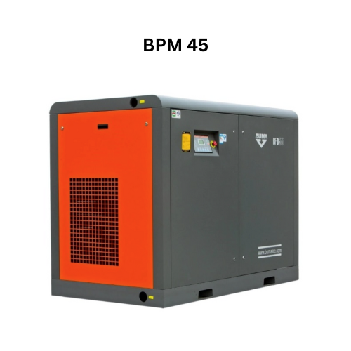 Máy nén khí trục vít biến tần Buma 45KW model BPM45