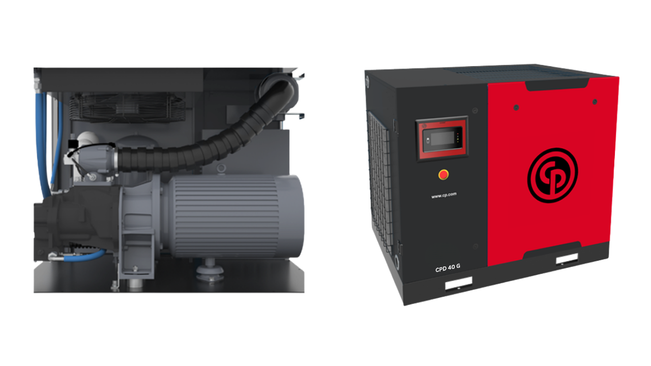 máy nén khí trục vít chicago 30kw cpd 40 g