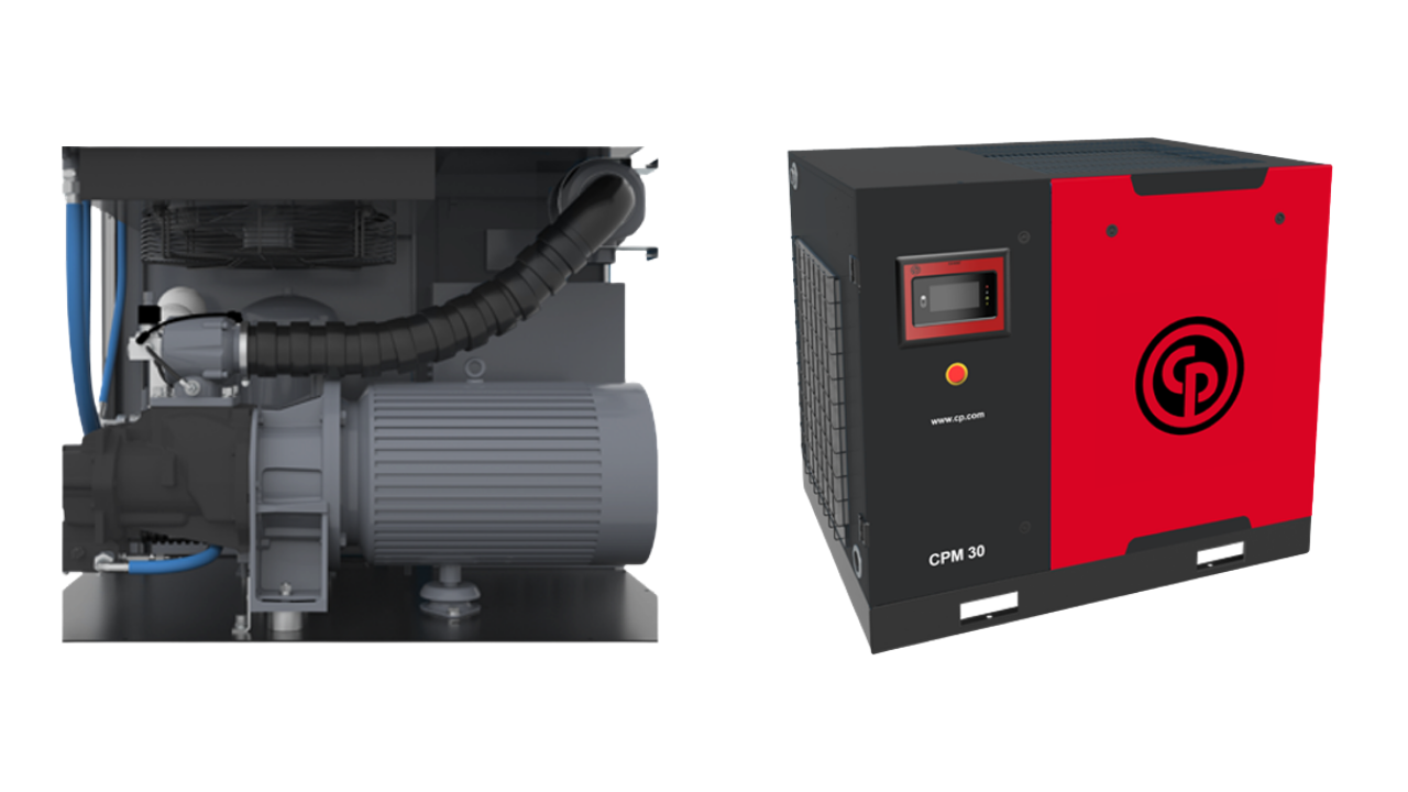 máy nén khí trục vít chicago 22kw cpm 30