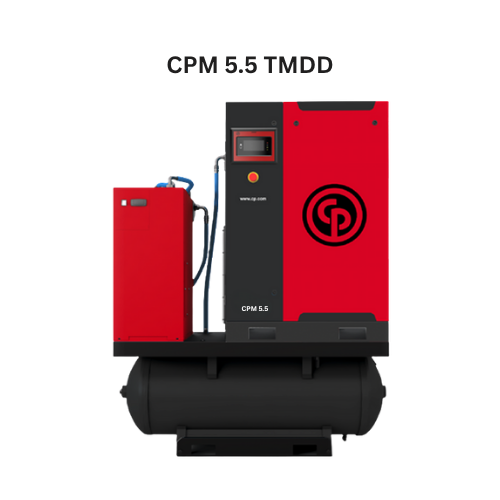 Máy nén khí trục vít Chicago 4kW model CPM 5.5 TMDD