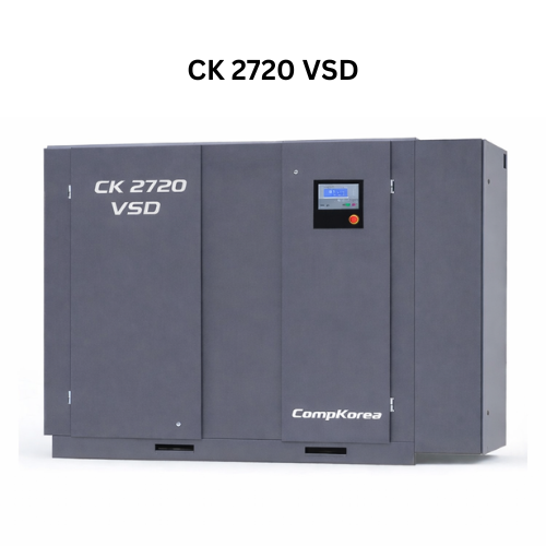 Máy nén khí trục vít biến tần 160KW CompKorea CK 2720 VSD